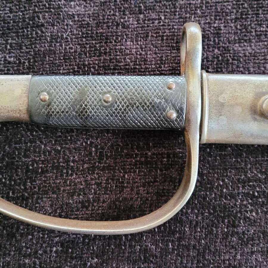 1879 Martini Henry Artillery Sawback Bayonet