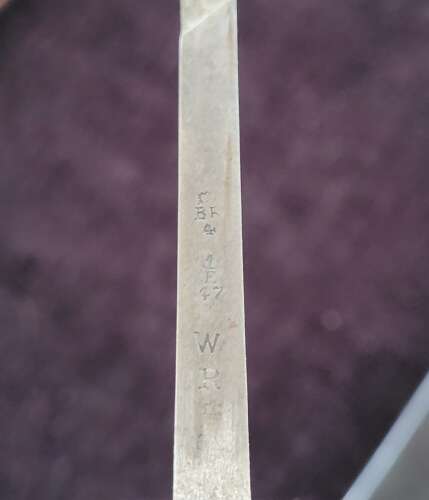 1879 Martini Henry Artillery Sawback Bayonet