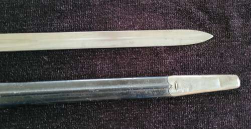 1879 Martini Henry Artillery Sawback Bayonet