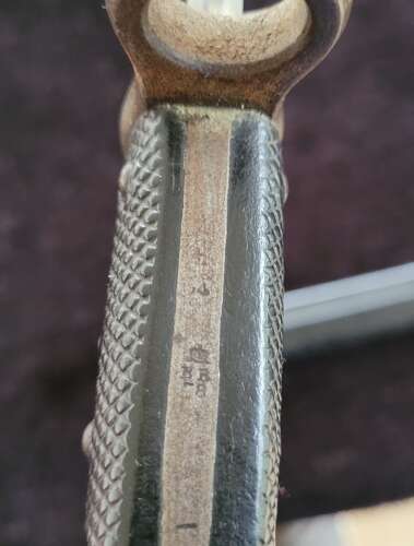 1879 Martini Henry Artillery Sawback Bayonet