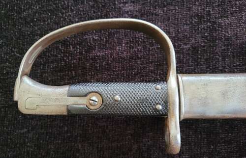 1879 Martini Henry Artillery Sawback Bayonet