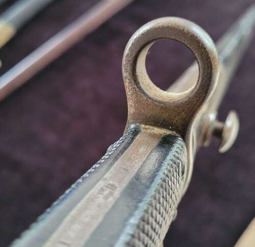 1879 Martini Henry Artillery Sawback Bayonet