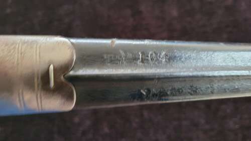 1879 Martini Henry Artillery Sawback Bayonet