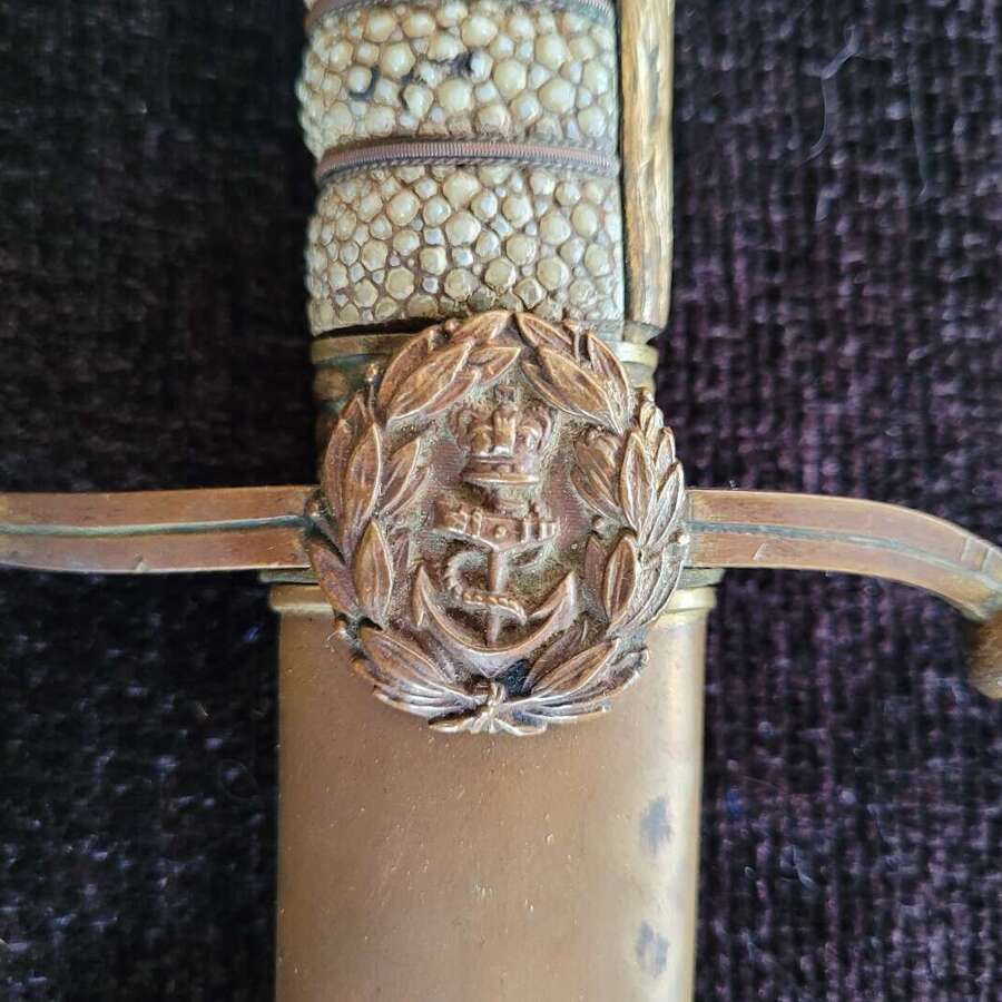 A Presentation Victorian Royal Navy Midshipman's Dirk