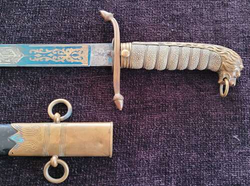 A Presentation Victorian Royal Navy Midshipman's Dirk