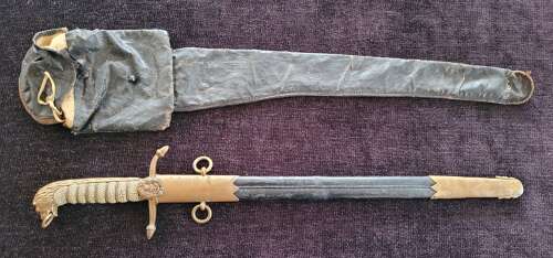 A Presentation Victorian Royal Navy Midshipman's Dirk