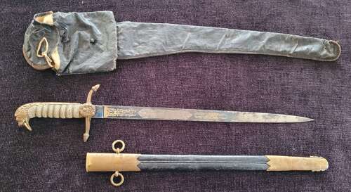 A Presentation Victorian Royal Navy Midshipman's Dirk