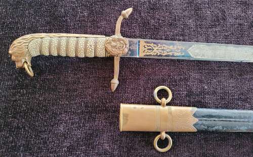 A Presentation Victorian Royal Navy Midshipman's Dirk