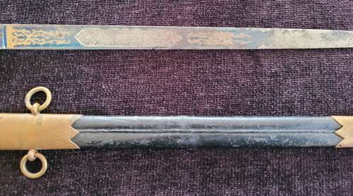 A Presentation Victorian Royal Navy Midshipman's Dirk
