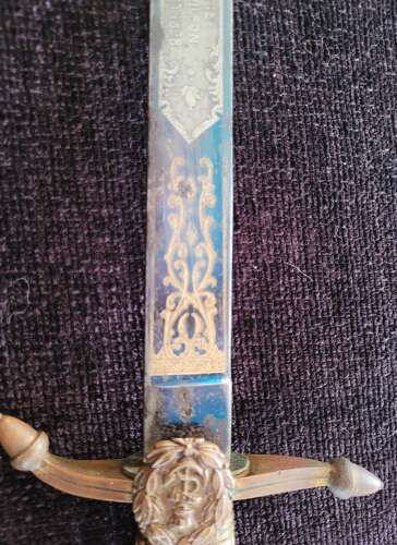 A Presentation Victorian Royal Navy Midshipman's Dirk