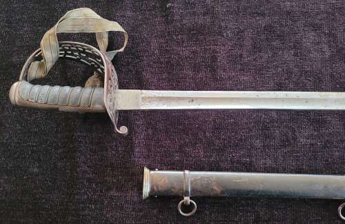 1821 Heavy Cavalry Officers Sword Of The 3rd Dragoon Guards