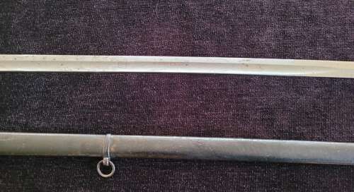 1821 Heavy Cavalry Officers Sword Of The 3rd Dragoon Guards
