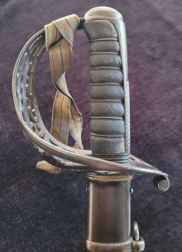 1821 Heavy Cavalry Officers Sword Of The 3rd Dragoon Guards