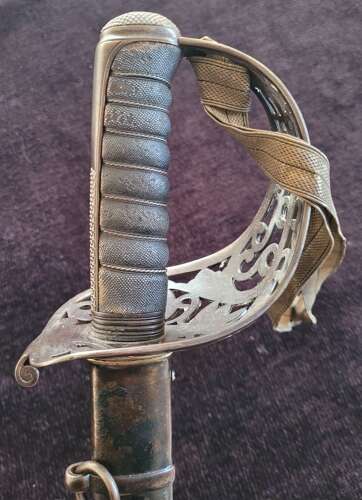 1821 Heavy Cavalry Officers Sword Of The 3rd Dragoon Guards