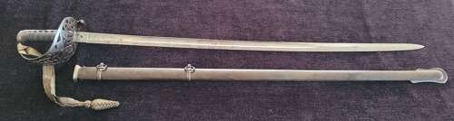 1821 Heavy Cavalry Officers Sword Of The 3rd Dragoon Guards
