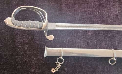 Staffordshire Yeomanry Presentation Sword