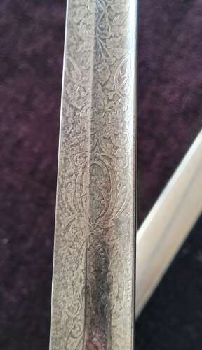 Staffordshire Yeomanry Presentation Sword