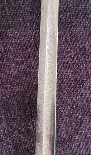 Staffordshire Yeomanry Presentation Sword