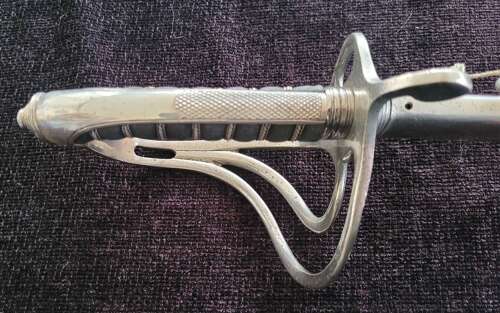 Staffordshire Yeomanry Presentation Sword