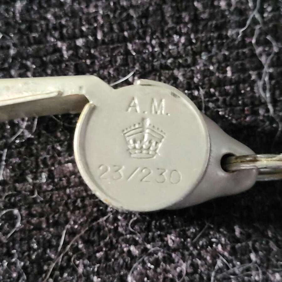 WW2 Air Ministry "Ditching" Whistle