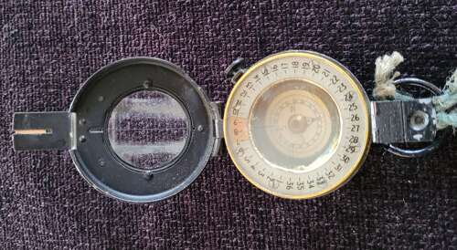 MK III Prismatic Marching Compass, Dated 1944.