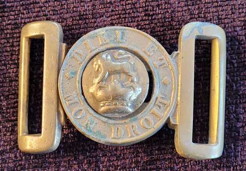 Victorian Slade Wallis Belt Buckle