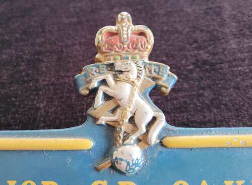 REME Officers Desk Name Plate