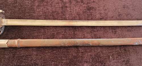 1827 Pattern Officers Sword Of The Westminster Rifles