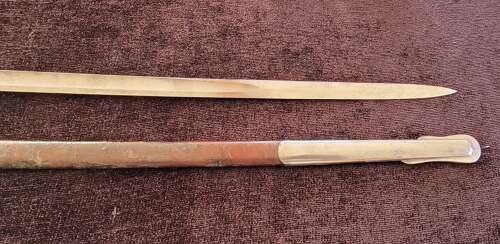 1827 Pattern Officers Sword Of The Westminster Rifles