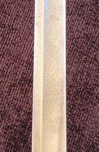 1827 Pattern Officers Sword Of The Westminster Rifles