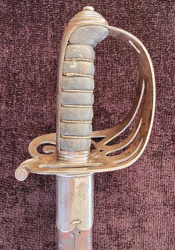 1827 Pattern Officers Sword Of The Westminster Rifles