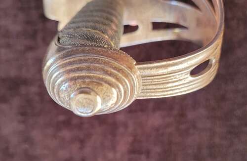 1827 Pattern Officers Sword Of The Westminster Rifles