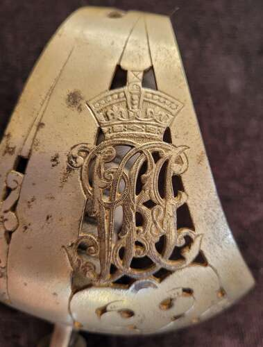 Scarce 1897 Pattern VRI Infantry Officers Sword By Mole