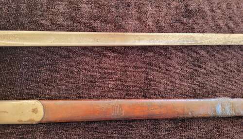 Scarce 1897 Pattern VRI Infantry Officers Sword By Mole