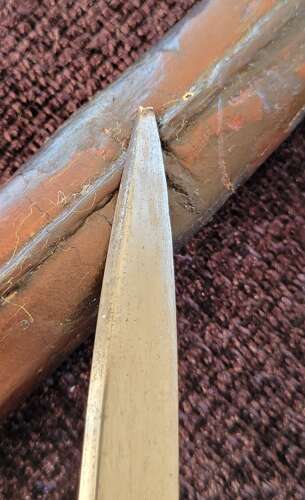 Scarce 1897 Pattern VRI Infantry Officers Sword By Mole