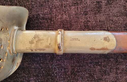 Scarce 1897 Pattern VRI Infantry Officers Sword By Mole