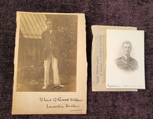 Lancashire Fusiliers Officer Casualty Photographs
