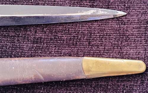 3rd Pattern Fairbairn Sykes Fighting Knife Attributed Black Watch