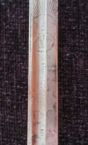 1912 Pattern Cavalry Officers Sword Of The 13th Hussars