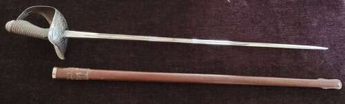 1912 Pattern Cavalry Officers Sword Of The 13th Hussars