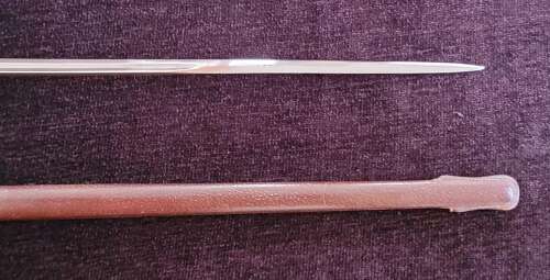 1912 Pattern Cavalry Officers Sword Of The 13th Hussars