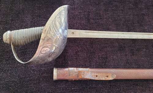 1912 Pattern Cavalry Officers Sword Of The 13th Hussars