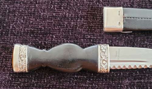 A Fine SIlver Mounted Skean Dubh