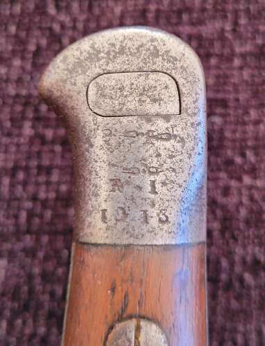 SMLE 1907 Pattern Hooked Quillion Bayonet Royal Irish