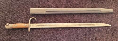 SMLE 1907 Pattern Hooked Quillion Bayonet Royal Irish