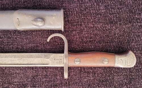 SMLE 1907 Pattern Hooked Quillion Bayonet Royal Irish