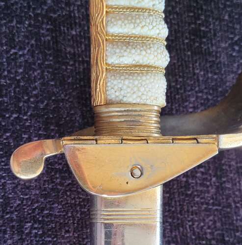 Queen Elizabeth II 1827 Pattern Royal Navy Officers Sword