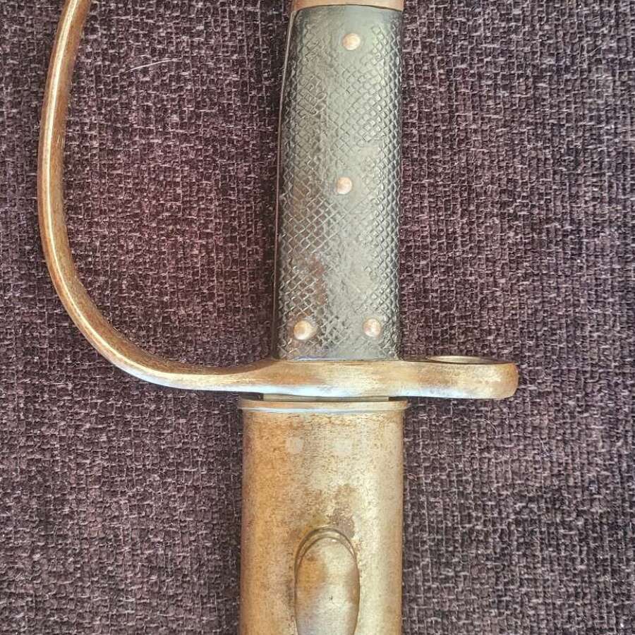 1879 Pattern Martini Henry Artillery Bayonet