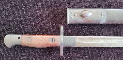 1907 Pattern SMLE Bayonet ENFIELD