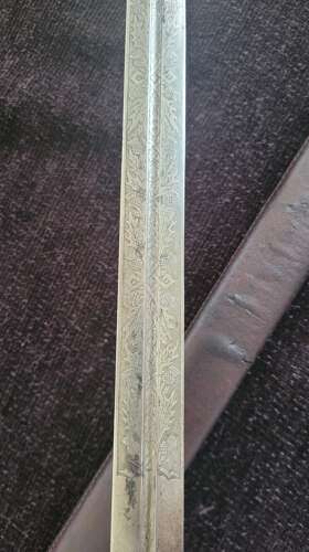 Argyll And Sutherland Highlanders Officers Broadsword By WIlkinson